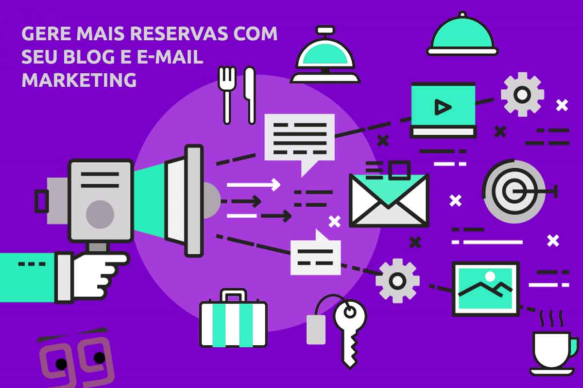 Gere mais reserva com blog e email marketing